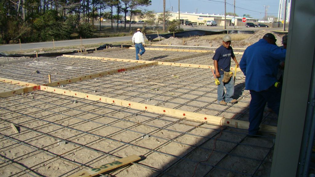 Flatwork forms & Rebar